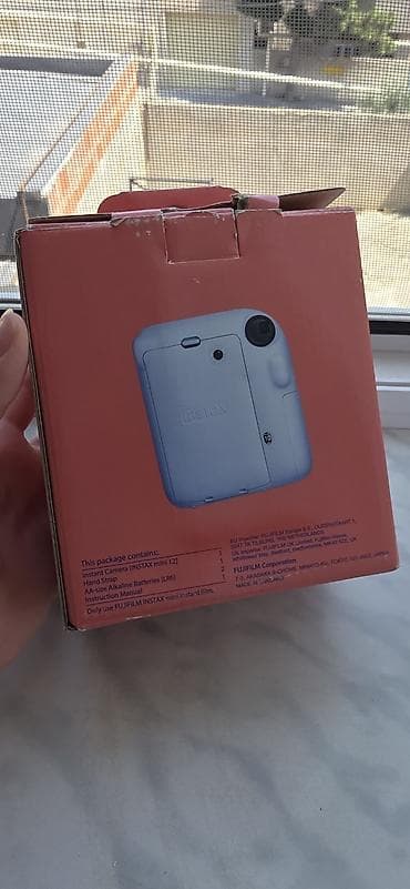 macbook 12: Fujifilm Instax mini 12 – pastel mavi rəngdə ani fotoaparat — 4