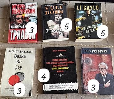 Müxtəlif janrlarda 23 kitabdan ibarət toplu. Bədii ədəbiyyat və