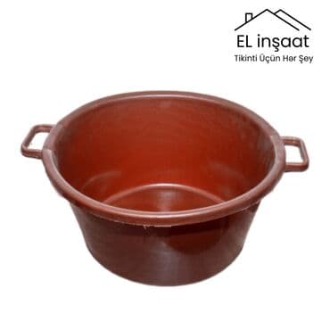 islenmis iran sobasi: Plastik tikinti leğəni – möhkəm və praktik - Material: qalın plastik — 2