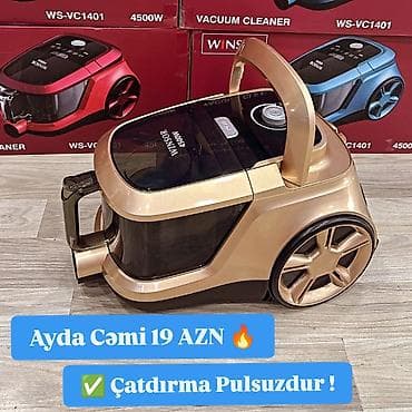 tosoranlar: Winsor WS-VC1401 elektrik süpürgəsi - Güc: 4500W - Tozsuz konteynerli — 1