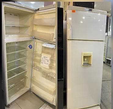 rx 480: 2 qapılı Beko Soyuducu Satılır, rəng - Ağ, Dispenserli — 1