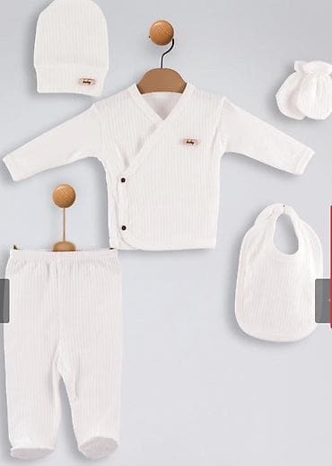 usaq kurtkaları: Uşaq dəsti, Uniseks, 0 - 3 ay — 1