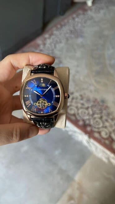 Saat dəstləri: Qol saatı, Cartier, rəng - Qızılı — 2