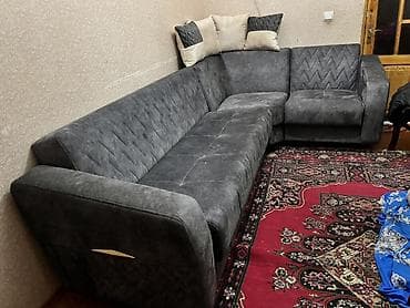 Диваны: L-Divan Ayaqları var yerə yapışan deil ağır divan deil altı — 1
