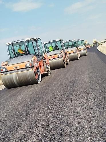 🛣️ Asfalt və yol işləri peşəkar şəkildə görülür! ✔️ Həyətyanı sahələr