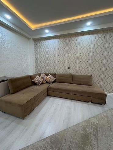 Divanlar: Künc divan, İşlənmiş, Açılmayan, Bazalı, Parça — 1