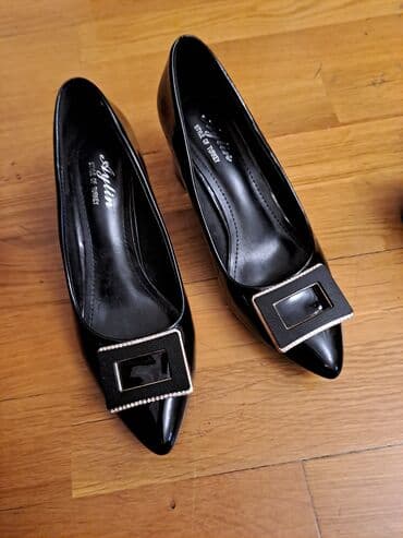 tangetka ayaqqabi modelleri: Tuflilər, Ölçü: 37, rəng - Qara, Yeni — 1