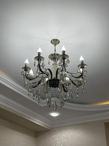 Çılçıraq, 8 lampa, Metal