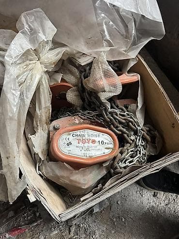 Moyka avadanlığı: Məhsul: Zəncirli qaldırıcı və lövhə tutacaqları dəsti - Brend/model — 2