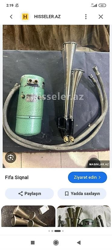 Nəqliyyat: FIFA siqnal kompressoru (mexaniki/elektrik ötürücülü) - Avtomobil və — 5