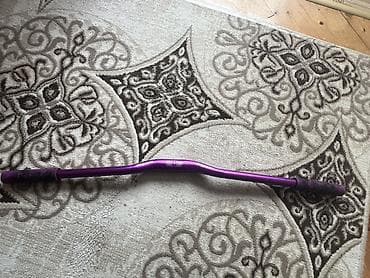 Bənövşəyi rəngli velosiped sükanı - Material: yüngül və möhkəm