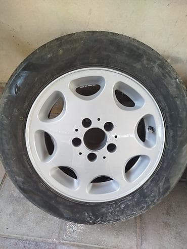 yeni teker kreditle type 1: 4 ədəd yüngül lehimli disk və şin komplekti - Disklər: 5 boltlu — 1