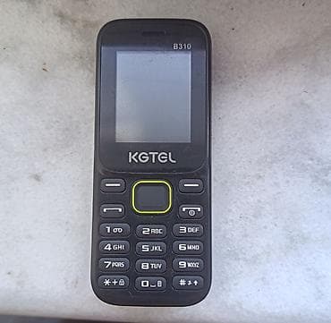 KGTel B310 düyməli mobil telefon Xüsusiyyətlər: - Ekran: rəngli ekran at lalafo.az KGTel B310 düyməli mobil telefon Xüsusiyyətlər: - Ekran: rəngli ekran