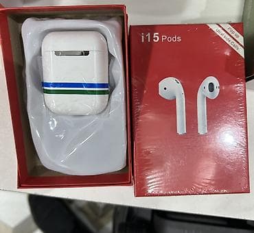 pc kompüter: I15 Pods simsiz qulaqcıqlar Qarantiya verilir Xüsusiyyətlər: - — 1