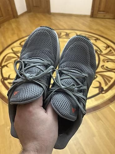 Botinkalar: Idman ayaqqabısı – Adidas Cloudfoam - Rəng: boz (monoxrom dizayn) - — 1