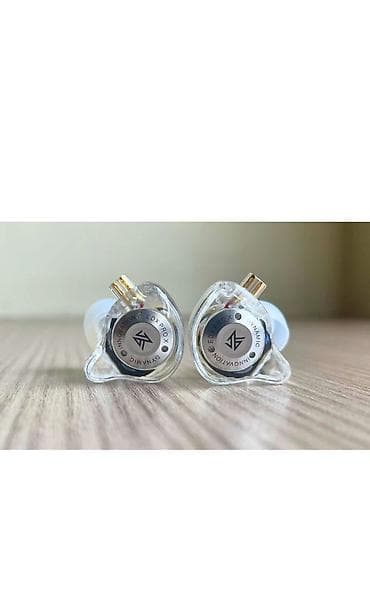 komputer masaustu: KZ EDX Pro X qulaqdaxili monitor qulaqlıqları - Şəffaf korpus, metal — 3