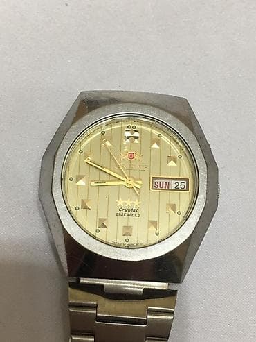 Смарт браслеты: Наручные часы, Orient, цвет - Золотой — 2