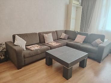 Divan və masa dəstləri: İşlənmiş, Künc divan, Qonaq otağı üçün, Açılmayan — 4