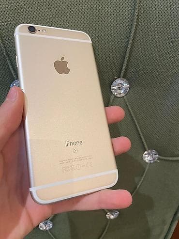 iphone.x: IPhone 6s, 64 GB, Rose Gold, Barmaq izi — 8