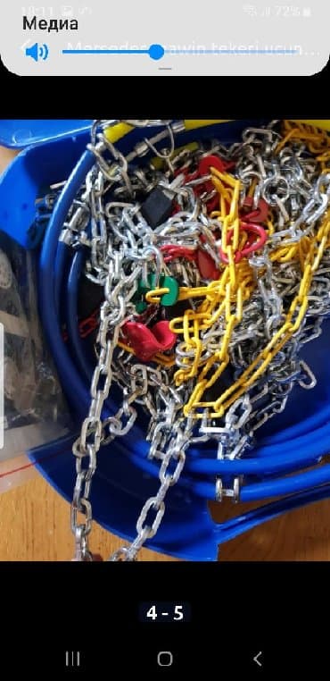 200 lə başlayan nömrələr: Sürüşməyə qarşı zəncirlər — 3