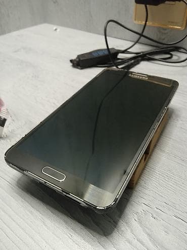 sazz data kart: Samsung Galaxy Note 3, 32 GB, rəng - Qara, Qırıq — 1