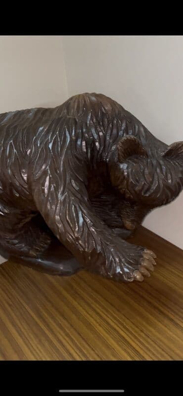 Xalçalar: Fiqur, Taxta, rəng - Qəhvəyi — 1