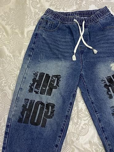 REAL ALAN OLSAN ENDİRİM OLACAQ Uşaq cins şalvarı – “HIP HOP” dizaynlı lalafo.az -da REAL ALAN OLSAN ENDİRİM OLACAQ Uşaq cins şalvarı – “HIP HOP” dizaynlı