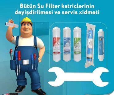 Blenderlər: Su filtri üçün ehtiyat hissələri dəsti - 6 ədəd filtr birlikdə - Tərs — 2