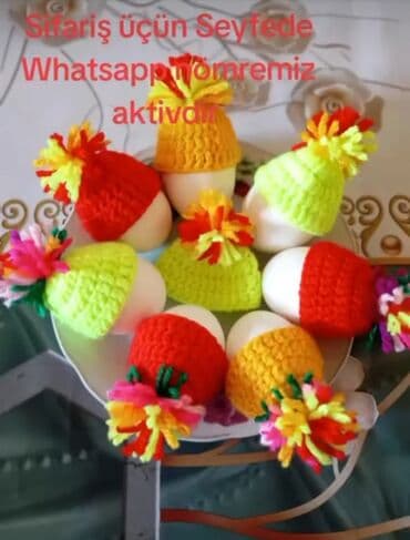 8 mart hediyyeleri: Novruz xonçasini bəzəyi toxunma yumurta papaqlar satılır istəyən yaza — 1