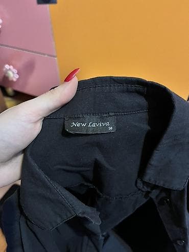 Мужская одежда: Мужская рубашка, цвет - Черный — 4