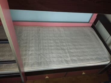 Təknəfərlik uşaq çarpayıları: Oğlan və qız üçün, Çarpayı, Matras ilə, Siyirməli, Laminat — 2