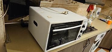 hp mini: Duxovka Itimat, Elektrik, rəng - Ağ, Ayrıca dayanan, İşlənmiş — 4
