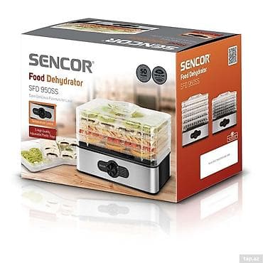 plazmalar: SENCOR SFD 950SS – qida quruducu Meyvə, tərəvəz, göbələk, otlar — 1