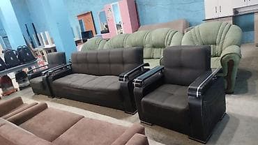 Salon dəsti – 290m - Komplekt: 1 üçlü divan + 2 tək kreslo - Rəng