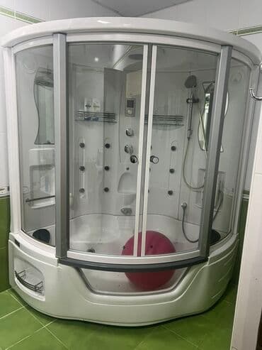 Hidromassajlı duş kabinəsi – çoxfunksiyalı SPA künc modeli -