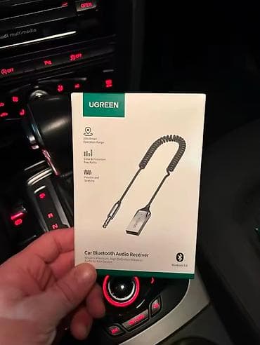 et maslnl: UGREEN Bluetooth 5.3 Avto Audio Qəbuledici - Maşın üçün Bluetooth 5.3 — 1