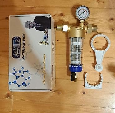 dentin pasta: Məhsul: GID Water Purifier – mexaniki ön filtr və manometrlə Təsvir — 5