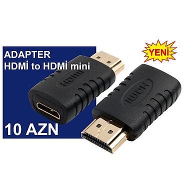Masaüstü kompüterlər və komponentlər: HDMİ Adapterlər/Konverterlər (Çeviricilər) ⭐HDMİ to AV – 12 AZN ⭐HDMİ — 10