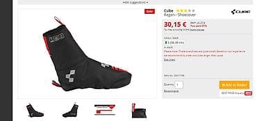 Velosiped aksesuarları: CUBE Shoe Cover Rain – velosipedçilər üçün yağışlıq ayaqqabı qapaqları — 4