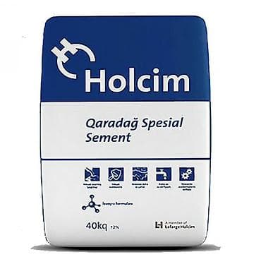 semeni wekilleri: Holcim Qaradağ Spesial Sement Xüsusiyyətlər: - Yüksək mexaniki — 1