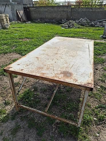 yigilib acilan stollar: Açılmayan, Metal, Dördbucaq masa — 2