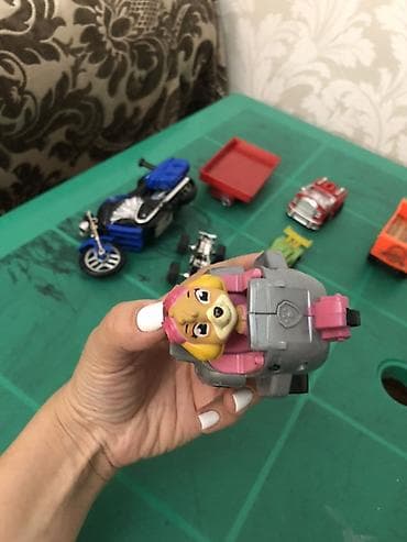 oyuncaq masin: Uşaq oyuncaqları dəsti – müxtəlif maşın və nəqliyyat vasitələri — 10