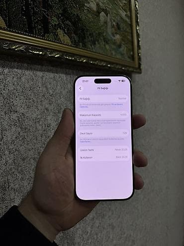 ikinci el iphone 5 s: IPhone 16 Pro, Gümüşü, Face ID — 3