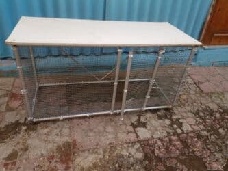 cuce dami: 1m×40sm aliminium profil temiz keyfiyetli yaxsi veziyetde.dovsan cuce — 4