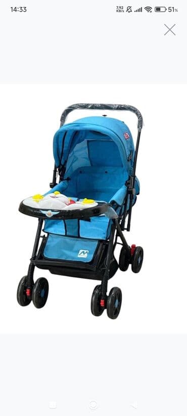 uşaq kolyaskaları: İki tutacaqlı araba, Kidilo, İşlənmiş, Cins: Oğlan, Yaş: 30 ay, Ünvandan götürmə — 1