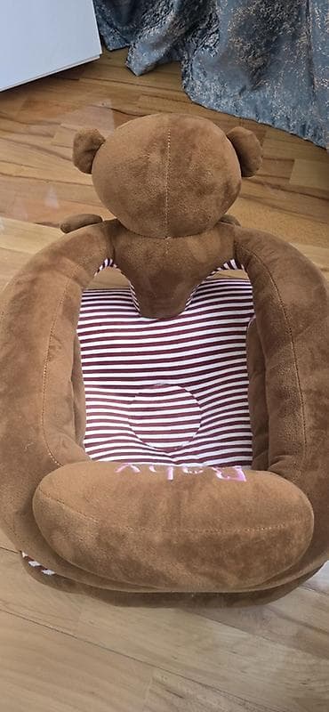 nenni uşaq yeməyi: Uşaq üçün yumşaq oturacaq-kreslo – meymun fiqurlu Teze kimidi az — 1