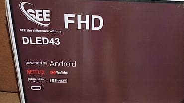 iphone 13 pro mini: SEE DLED43 FHD Smart TV - Ekran: 43 düym (97 sm), Full HD (FHD) - — 2