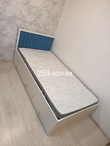 bolun: Tək nəfərlik çarpayı modelləri - Müxtəlif dizaynlar: ağ korpuslu — 2