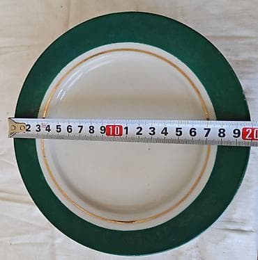 qızılgul satışı: Boşqablar, 1 əd, rəng - Ağ, Farfor — 5