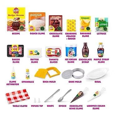 Antistress-oyuncaqlar: 🛒 ZURU Slime Mart – Realistic Food Slime Seti ZURU Slime Mart — 5